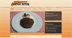 Desktop Screenshot of certuvpotok.cz